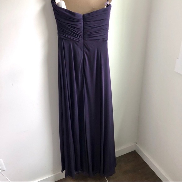 After Six concord purple bridesmaid dress - Picture 4 of 8